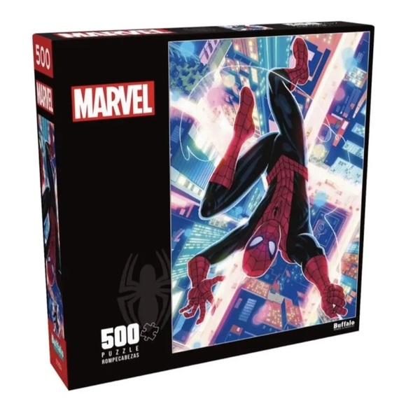 Marvel Comics The Spectacular Spider-Man 500 Piece Puzzle w/Poster! #301 - Picture 1 of 8